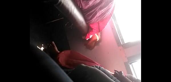  Telugu aunty big fat ass in train